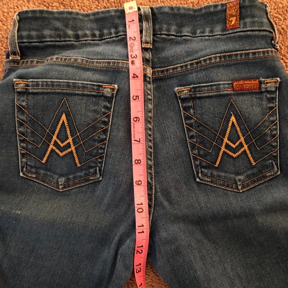 7 For All Mankind Flare Jeans 26 - Picture 11 of 11